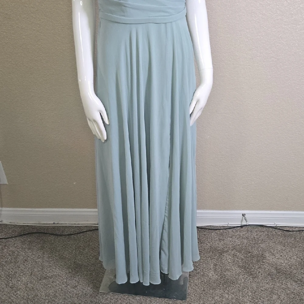 Elegant Blue Maxi Dress - Picture 4 of 7